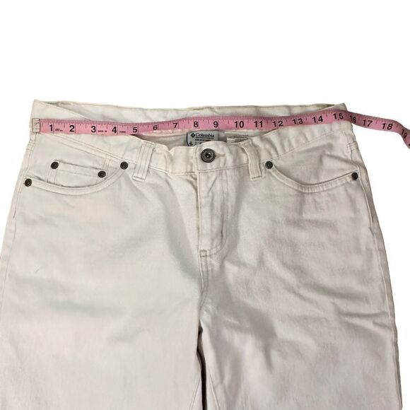 Columbia ~ Off white denim capris ~ size 8 - Picture 6 of 10